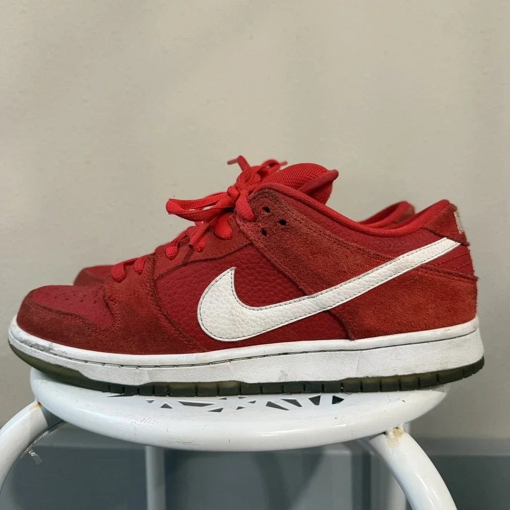 2012 NIKE SB DUNK LOW Challenge Red University Blue SZ 10